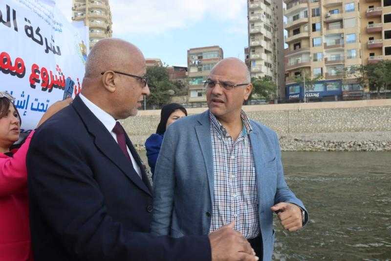 محافظ القليوبية يُدشن المرحلة الرابعة ”د” من ممشى نهر النيل بـ بنها