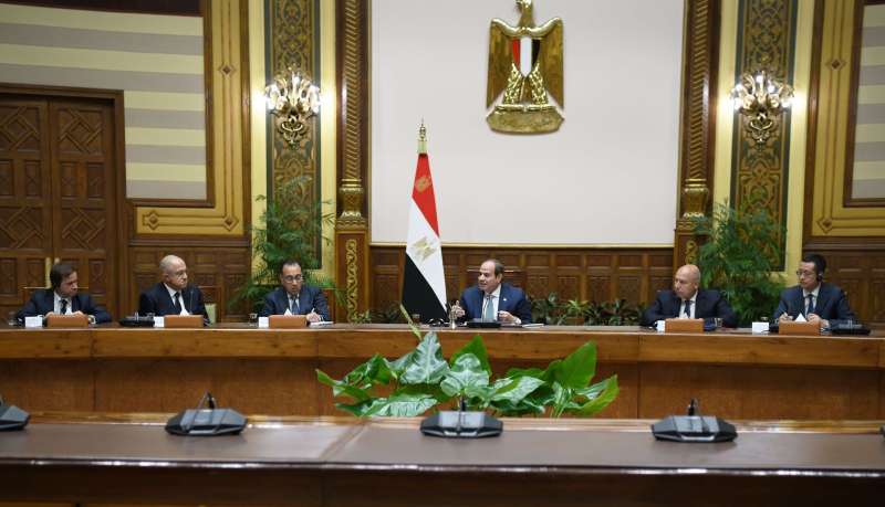 لقاء الرئيس السيسي برؤساء كبريات الشركات العالمية والإقليمية