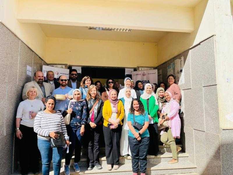 محافظ أسيوط: فريق من الوكالة الأمريكية للتنمية الدولية يزور الوحدة الصحية بالزرابي بأبوتيج
