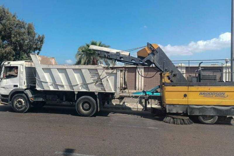 محافظة الإسكندرية: رفع ٢١١ ألف كجم مخلفات صلبة و٨١٩ كجم مخلفات طبية خلال شهري أكتوبر ونوفمبر من جميع الأحياء