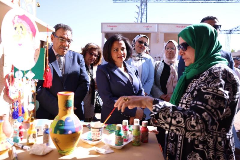 لأول مرة بالجونة.. ”قومي المرأة” يشارك في معرض ديارنا للحرف اليدوية والتراثية