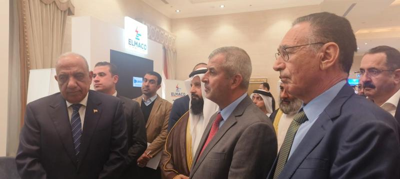 وزير الكهرباء خلال الافتتاح