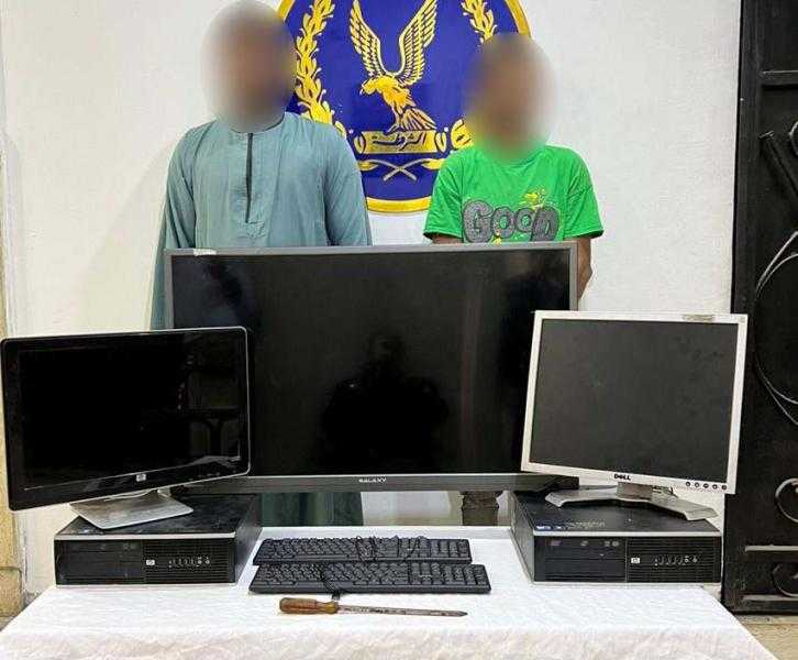 ضبط 8 لصوص لارتكاب جرائم السرقات روؤس الماشية من المزارع ومعمل تحاليل