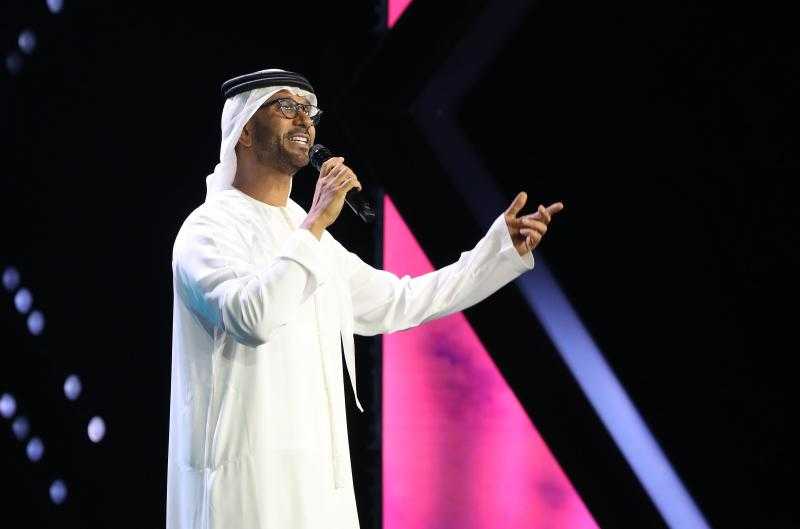 فايز السعيد يحتفي بعيد الاتحاد الـ 53 بأغنية ”زايد وراشد” على مسرح ”إكس فاكتور”