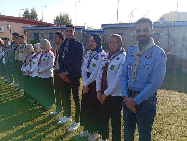 مشاركة جامعة الزقازيق في المعسكر الكشفي لجوالي وجوالات الجامعات المصرية