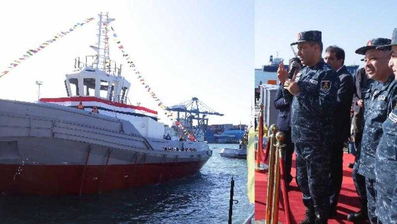 القوات البحرية تحتفل بتدشين القاطرة الثالثة من طراز ASD بتصنيع مصري في ترسانة الإسكندرية