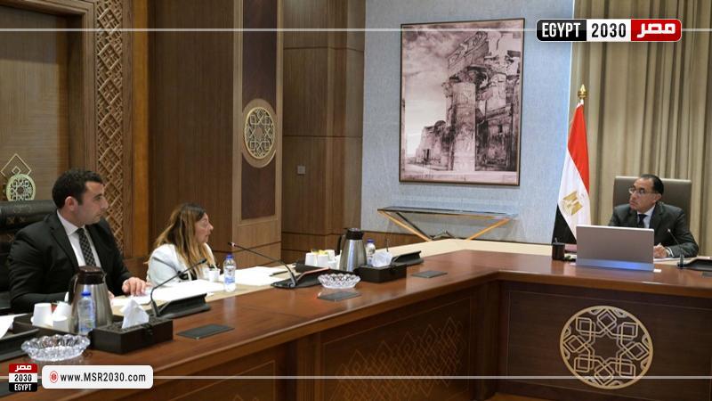 لقاء الدكتور مصطفى مدبولي بالدكتورة إيمان كريم المشرف العام على المجلس القومي للأشخاص ذوي الإعاقة