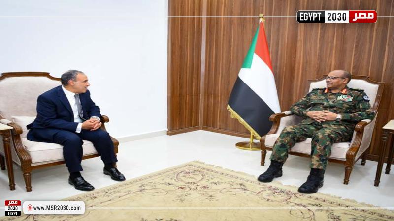وزير الخارجية يؤكد لمساعد القائد العام للقوات المسلحة السودانية