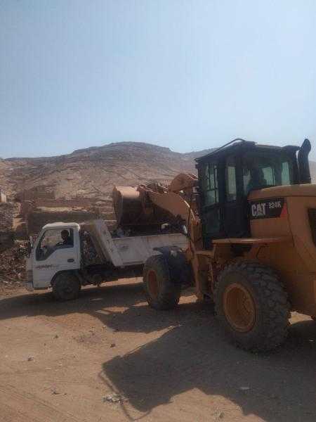 محافظ أسيوط: رفع 81 طن من تراكمات القمامة والمخلفات بمركز أبنوب