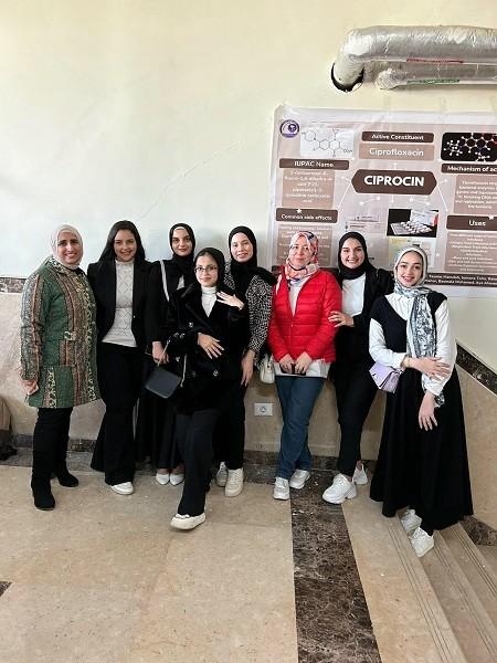 كلية الصيدلة بجامعة بني سويف الأهلية تنظم اليوم العلمي الأول لطلاب قسم العضوية