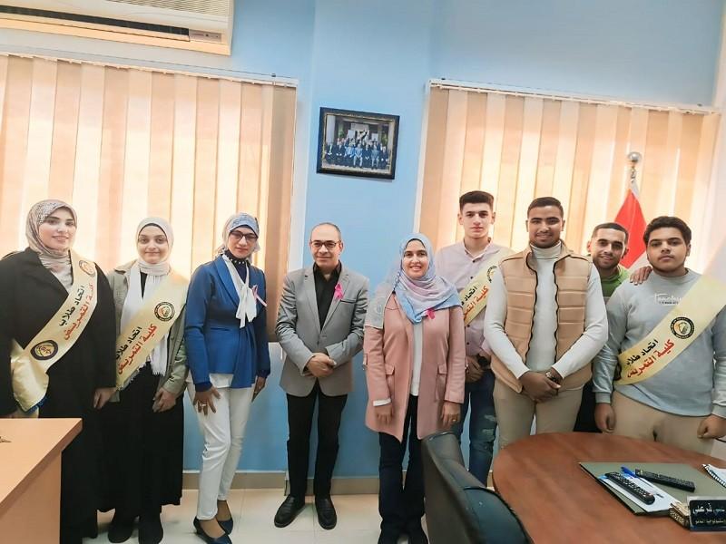 كلية التمريض بجامعة بني سويف تنظم ندوة توعوية عن مرض السرطان