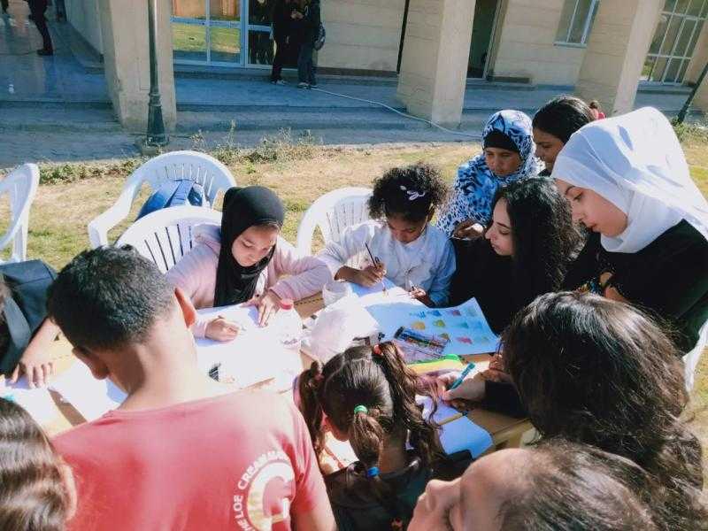 جامعة حلوان تطلق قافلة تنموية شاملة لدعم المجتمعات الأولى بالرعاية في واحة المنتجين
