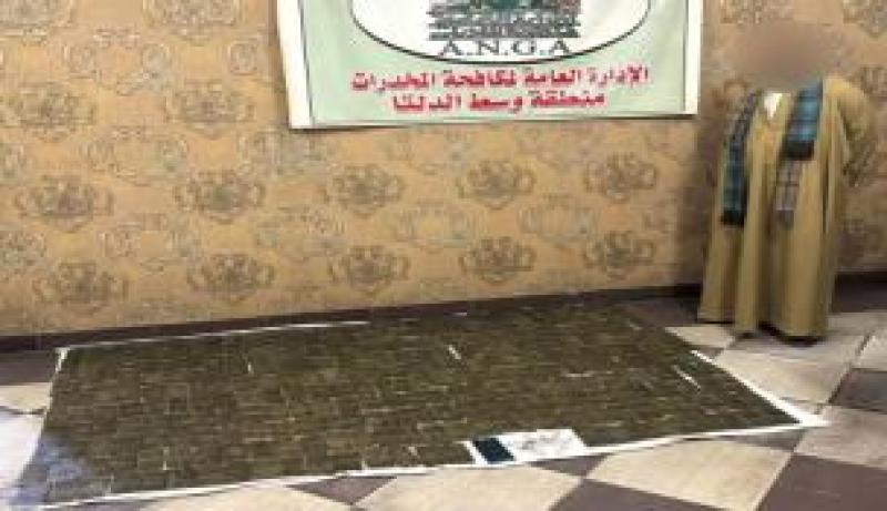 مخدر الحشيش المضبوطات 