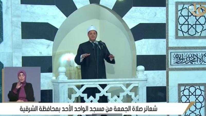خطيب الأوقاف: اللغة العربية منشأ الحضارة وأساس الحفاظ على الهوية الثقافية