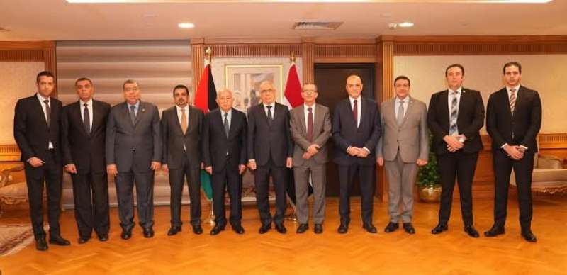 النائب العام يستقبل نظيره الأردني بمقر مكتبه بالقاهرة