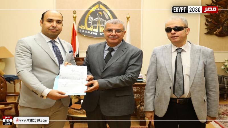 رئيس جامعة الزقازيق