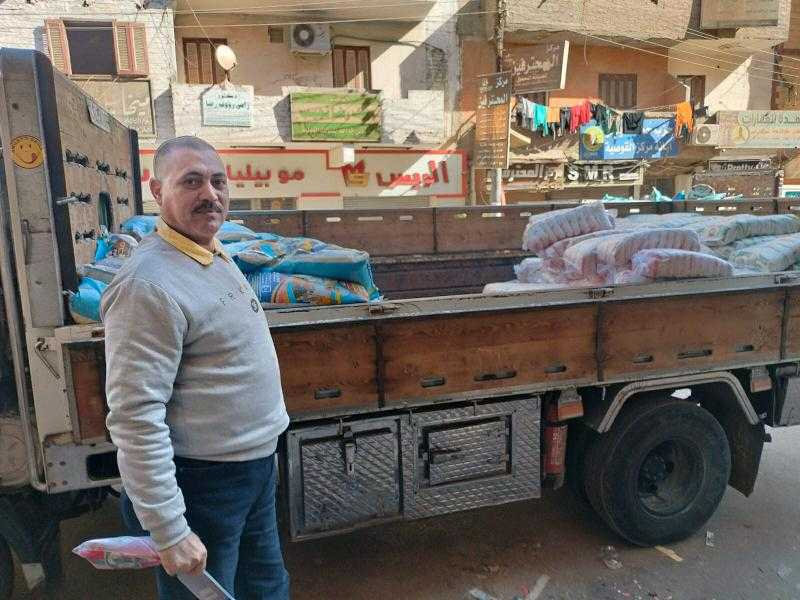 محافظ أسيوط: ضبط مخزن أدوية غير مرخص و6 طن أرز منتهي الصلاحية و1.5 طن سكر بدون فواتير وناقص الوزن بمركز القوصية