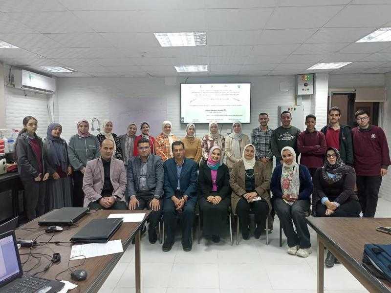 ورشة عمل بكلية الطب البيطري بجامعة قناة السويس لتعزيز تحليل البيانات البحثية
