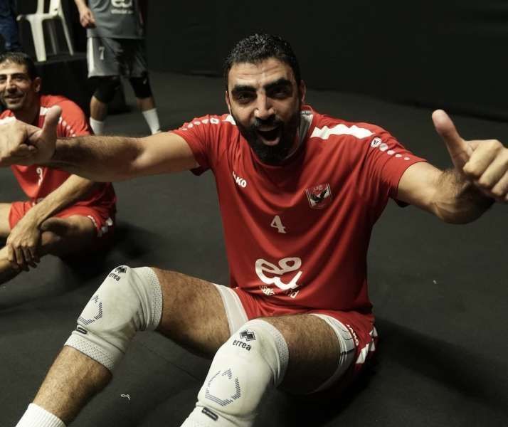 رجال طائرة الأهلي