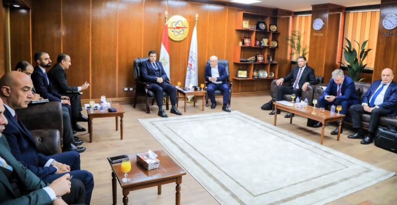 اجتماع رفيع المستوى يعزز تقدم الأعمال بمشروع محطة الضبعة النووية