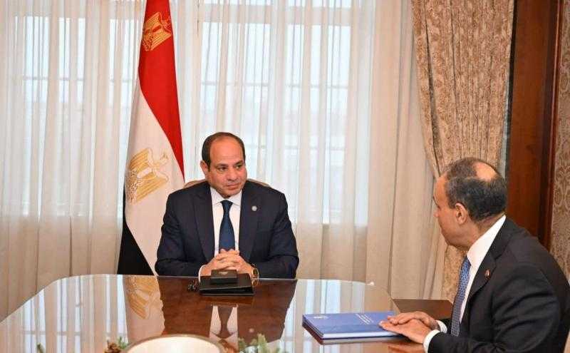تفاصيل اجتماع الرئيس السيسي بوزير الخارجية