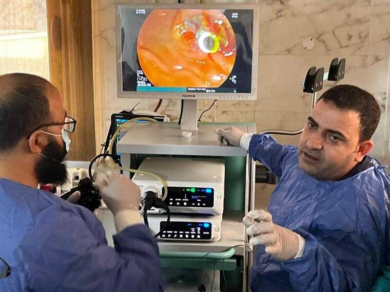 لأول مرة.. بدء تشغيل جهاز مناظير القنوات المرارية بمستشفى حميات دمنهور بالبحيرة