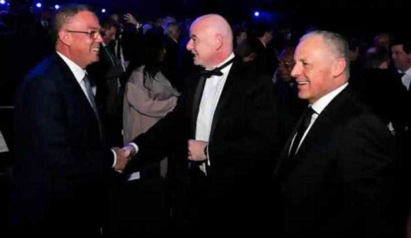 هاني أبوريدة يهنئ فوزي لقجع لفوز المغرب بتنظيم مونديال 2030