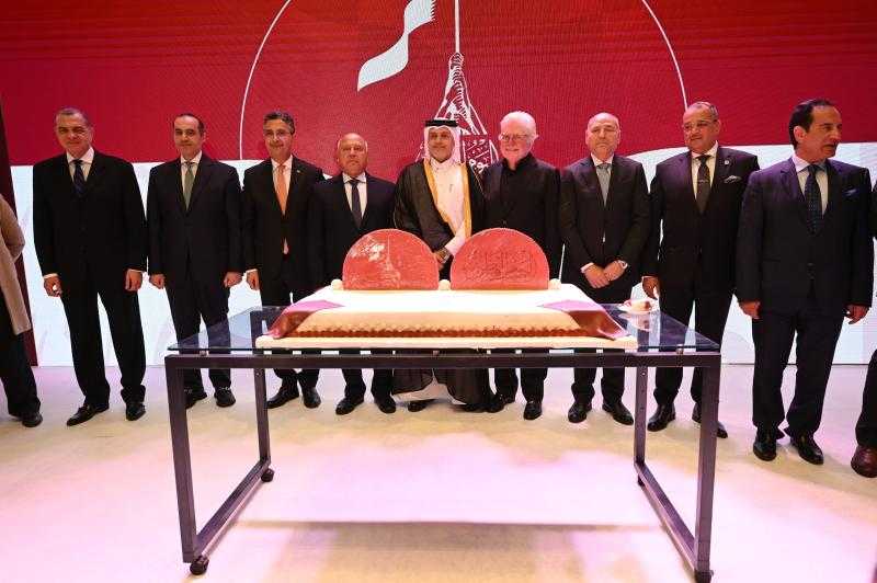 وزير الصناعة والنقل يشارك في الاحتفال باليوم الوطني لدولة قطر