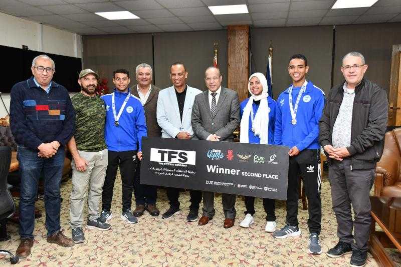 جامعة قناة السويس تحصد المركز الثاني في بطولة الكروس فيت ضمن دورة الشهيد الرفاعي (52)