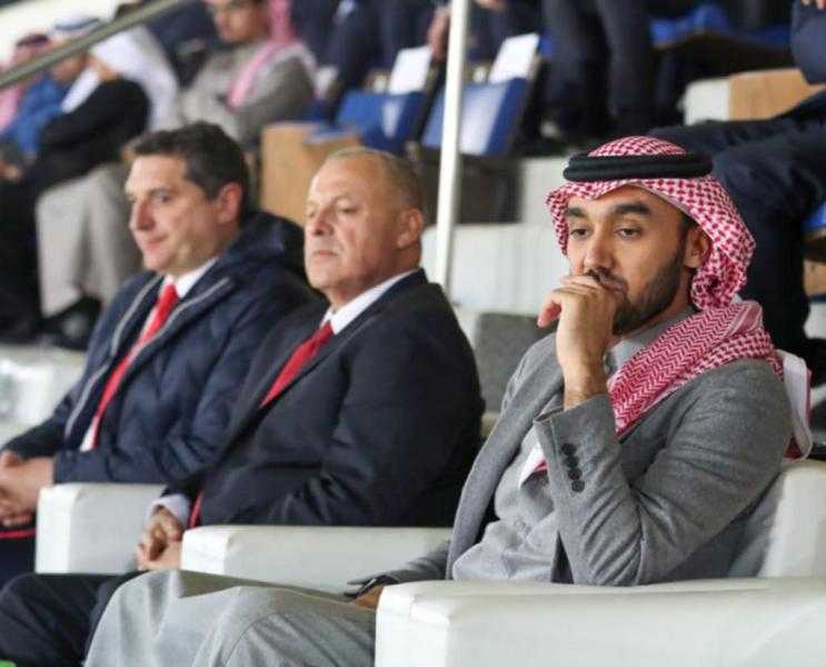 رئيس الاتحاد العربي يهنيء هاني أبو ريدة بمناسبة تزكيته رئيسًا لاتحاد الكرة