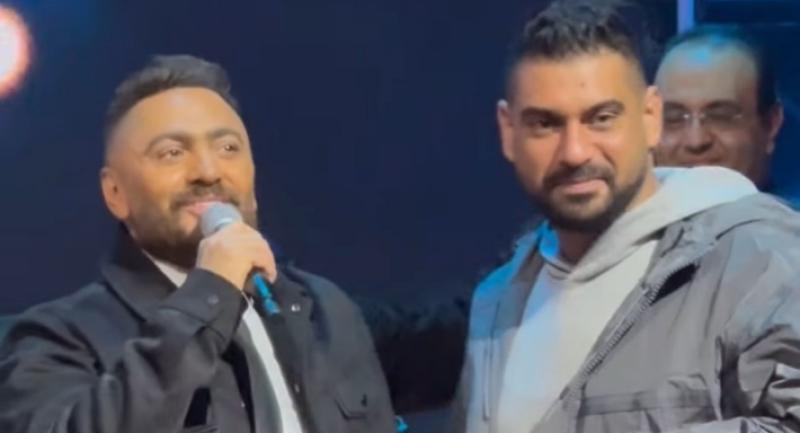 أدم  وتامر حسني