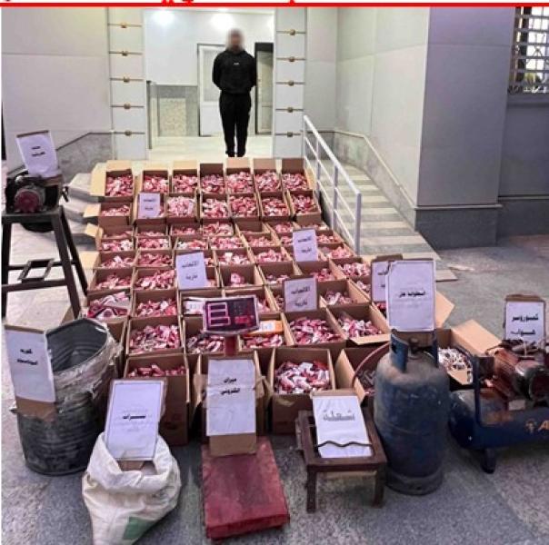 ضبط ورشة لتصنيع الألعاب النارية فى الفيوم