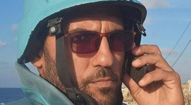 استشهاد المصور الصحفي أحمد اللوح