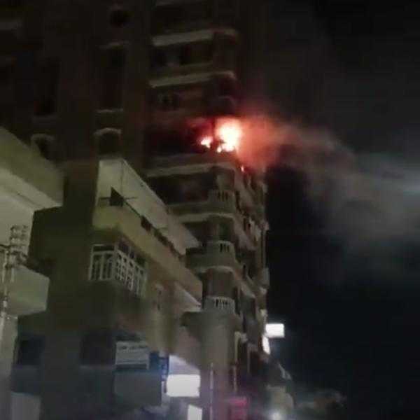 السيطرة على حريق شقة سكنية في الشرابية