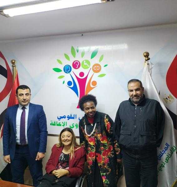 المشرف العام على القومي للأشخاص ذوي الإعاقة تستقبل المفوضة الأفريقية المعنية بملف مصر في اللجنة الأفريقية لحقوق الإنسان والشعوب