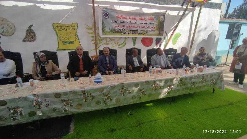 الزراعة تطلق قافلة إرشادية لتقديم الدعم الفني لمزارعي السويس
