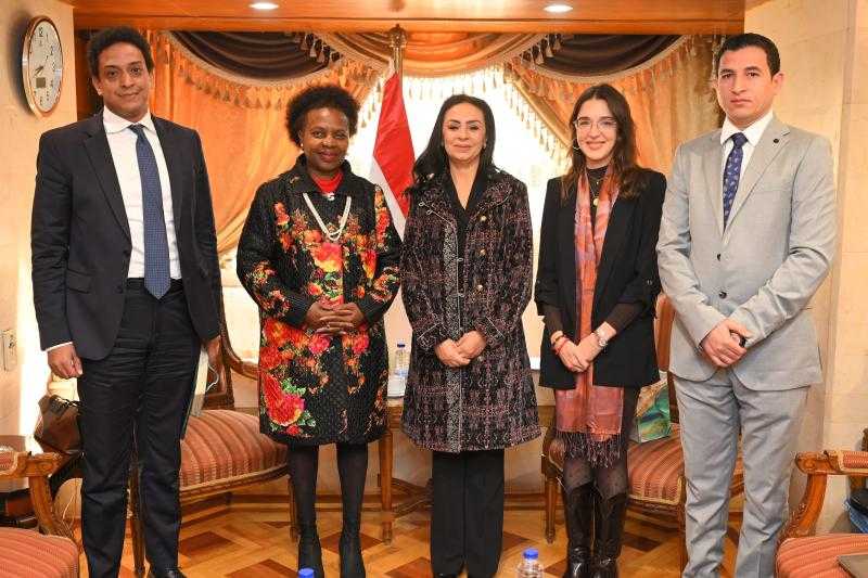 وزيرة التضامن الاجتماعي تلتقي المفوضية الأفريقية المعنية بملف مصر باللجنة الأفريقية لحقوق الإنسان والشعوب