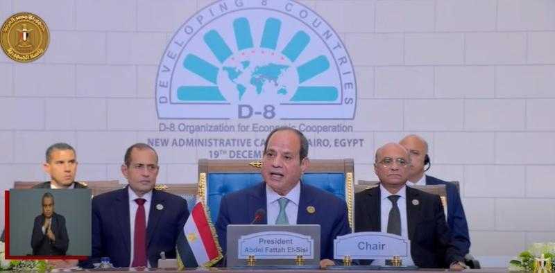 الرئيس السيسي يؤكد دعم مصر لاستقرار لبنان ووحدة أراضيه
