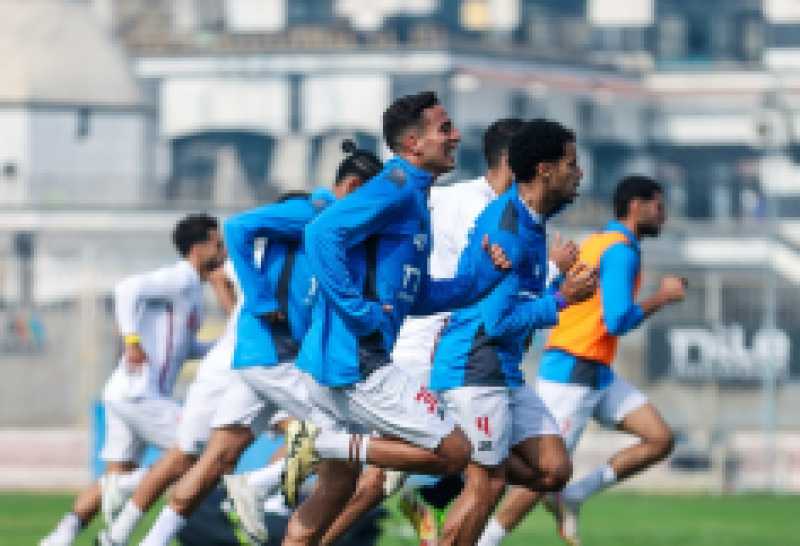 كواليس مران الزمالك استعدادًا لمواجهة طلائع الجيش في دوري نايل