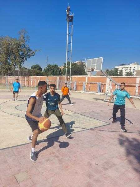 انطلاق بطولة كأس رئيس جامعة الأقصر لكرة السلة بمشاركة طلاب وطالبات مختلف الكليات