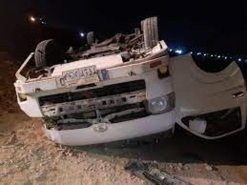 انقلاب ميكروباص 