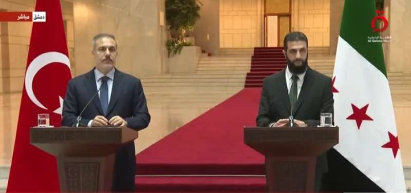 أحمد الشرع وهاكان فيدان