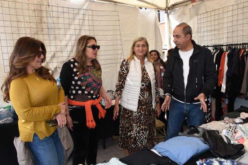معرض خيري بجامعة عين شمس بالتعاون مع نادي روتاري قصر النيل ونادى روتاري هليوبوليس الشروق