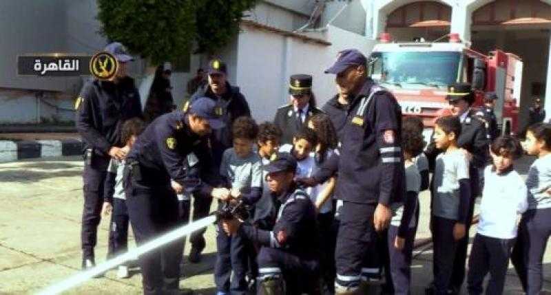 الداخلية تنظم زيارات لطلاب المدارس للتعرف على دور  الشرطة فى حماية الأرواح والممتلكات