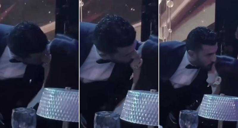 محمد سامي ومي عمر يحتفلان بجائزة موركس دور بطريقة مؤثرة