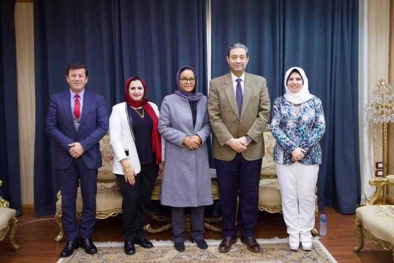 الشهابي يستقبل نائب ممثل المفوضية السامية للأمم المتحدة لشئون اللاجئين