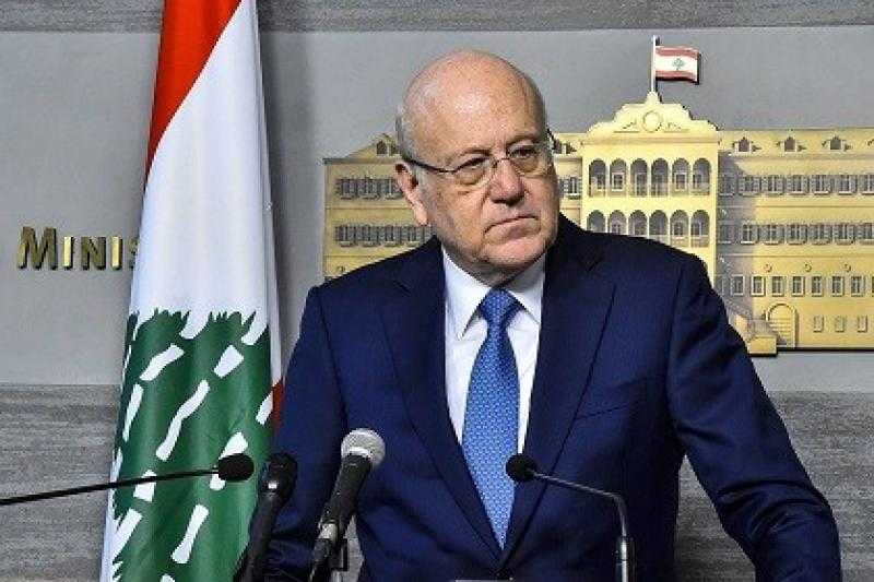 ميقاتي يطالب بوقف الخروقات الإسرائيلية والانسحاب الفوري من المناطق الحدودية