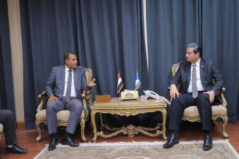 محافظ دمياط يُهنئ رئيس الإدارة المركزية للمنطقة الحرة العامة الجديد