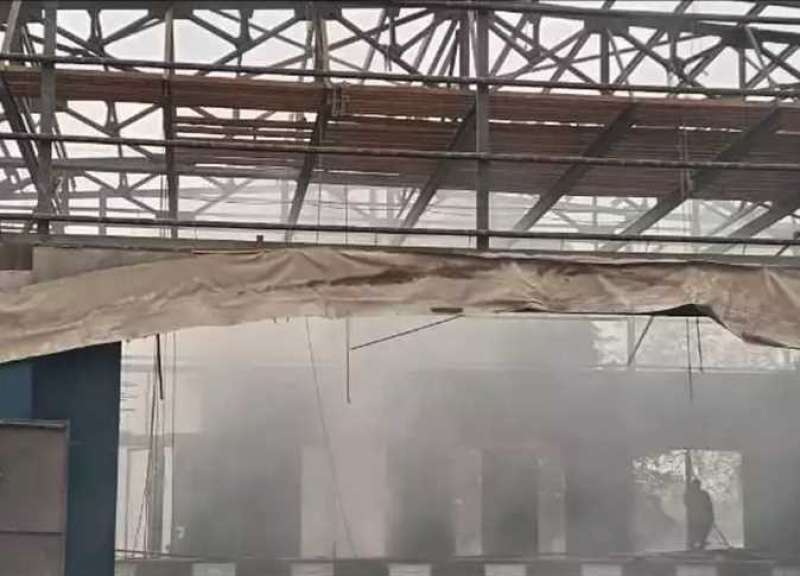 حريق عائمة في المنيل