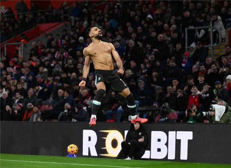 محمد صلاح يحقق 4 أرقام قياسية في فوز ليفربول على وست هام